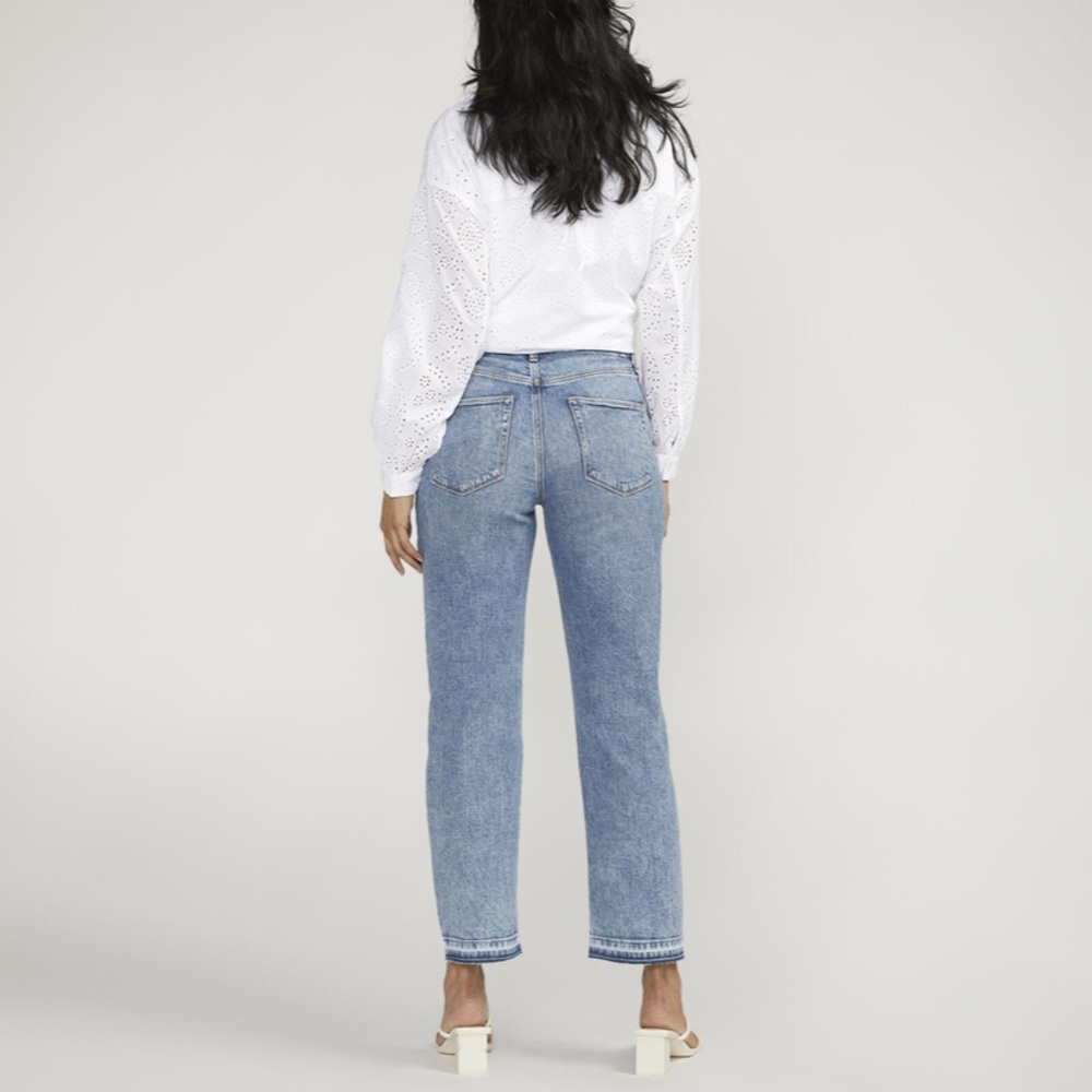 NWT JAG Rachel High Rise Relaxed Tapered Leg Jeans 6 8 10 - Picture 2 of 13
